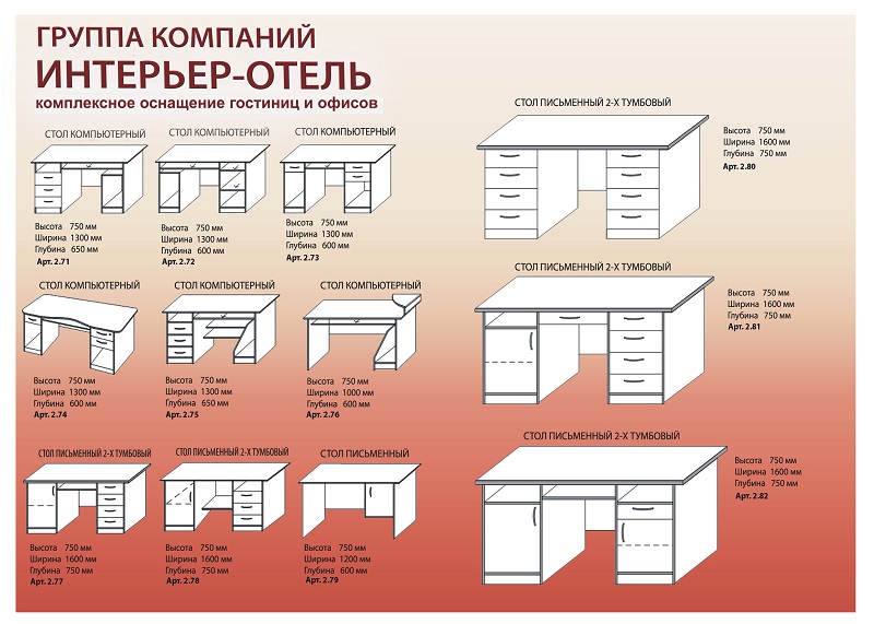 Офисная мебель в Краснодаре - Мебель для персонала - Оперативная мебель - столы
